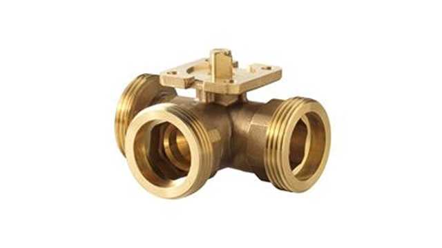 Siemens Brass Ball Valve, Ball Valve, Threaded, G G 1 1/4in, 16bar Operating Pressure | VBG61.20-6.3 / S55230-V125
