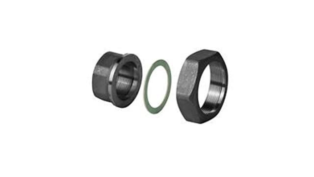 Siemens Mount Accessory for Pneumatic Valve, Straight Threaded Threaded Screw Thread, Female Rp 3/8 in to Female G 3/4 | ALG123 / BPZ:ALG123