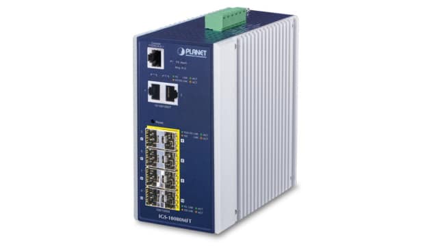 Planet IGS-10080MFT, Managed Switch 6 Port Network Switch | IGS-10080MFT