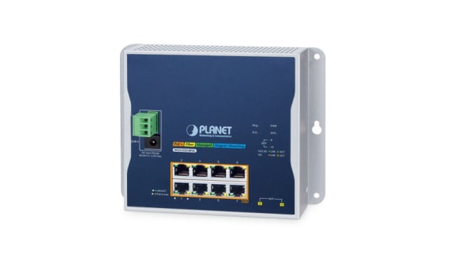 Planet WGS-5225-8P2S, Managed Switch 8 Port Network Switch RJ-45 | WGS-5225-8P2S