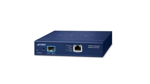 Planet RJ45 Ethernet Media Converter, Copper, 40000Mbps, Half Duplex, Full Duplex 100 km | XT-905A