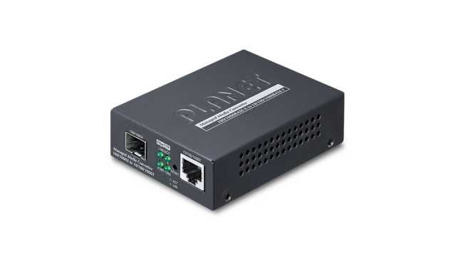 Planet RJ45 Ethernet Media Converter, Multimode, Multimode | GT-915A