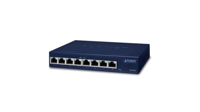 Planet GSD-805, Unmanaged 8 Port Network Switch RJ-45 | GSD-805