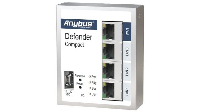 Anybus 1004 NAT/FW Series Connection Module for Use with Protection Against Attacks By Segmenting The production Network | ABD1004-NATFW