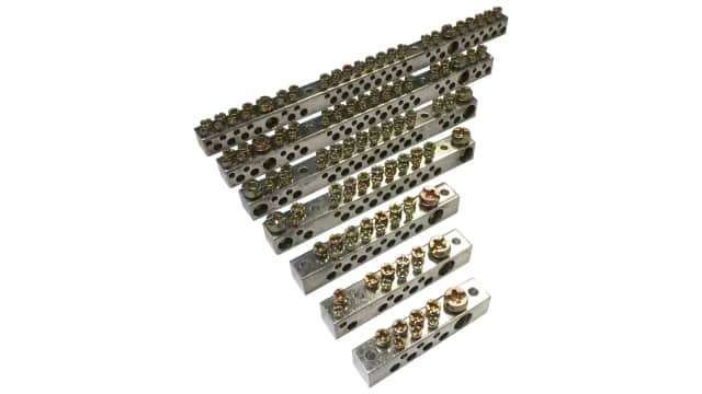 nVent ERICO Aluminium Neutral Double Busbar Busbar | 568722