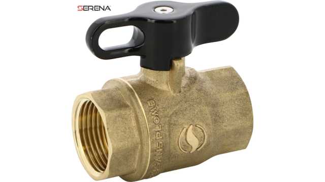Sferaco Brass Ball Valve, Ball Valve, Threaded, BSP 1in, 40bar Operating Pressure | 525006S