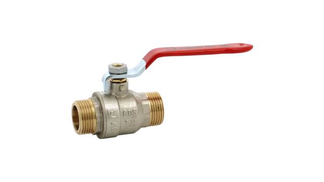 Sferaco Nickel Plated Brass Ball Valve, Ball Valve, Threaded, BSP 3/4in, 30bar Operating Pressure | 582005