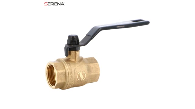 Sferaco Brass Ball Valve, Ball Valve, Threaded, BSP 1 1/2in, 40bar Operating Pressure | 509008S