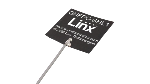 TE Connectivity ANT-GNFPC-SAHL1100UF Square Omni-Directional GPS Antenna with MHF1 Connector | ANT-GNFPC-SAHL1100UF