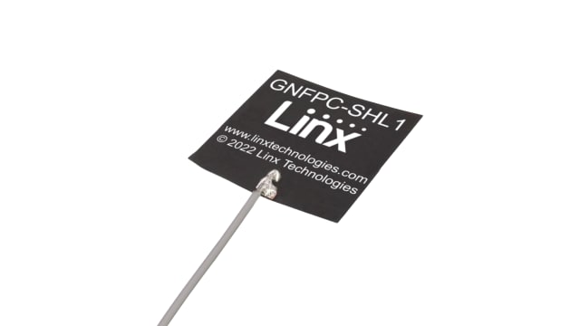 TE Connectivity ANT-GNFPC-SAHL1150M4 Square Omni-Directional GPS Antenna with MHF4 Connector | ANT-GNFPC-SAHL1150M4
