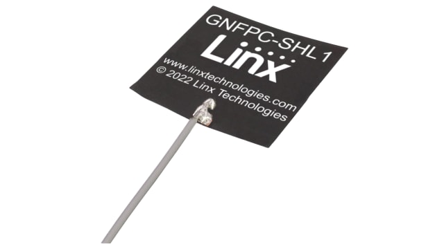 TE Connectivity ANT-GNFPC-SHL15100UF Square Omni-Directional GPS Antenna with MHF1 Connector | ANT-GNFPC-SHL15100UF