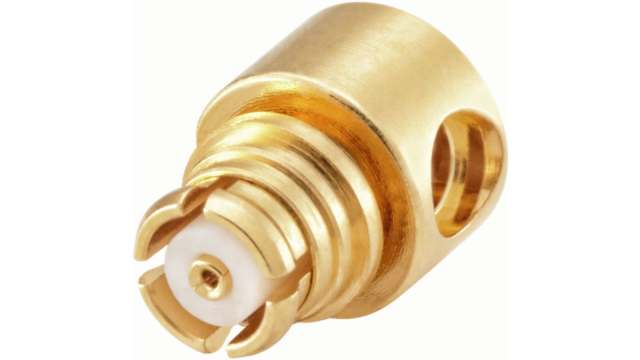 Rosenberger 19K207 Series Surface Mount Female MCX, 50 Ω, Right Angle Body Solder | 19K207-270L5