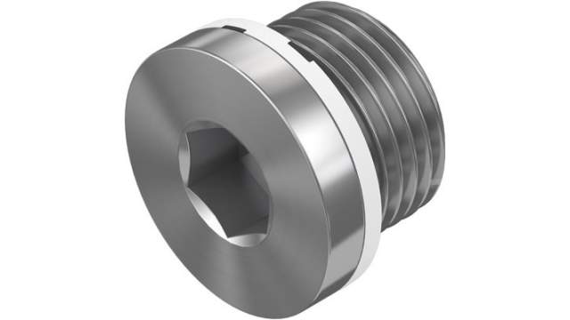 Festo Galvanised Steel Pneumatic Blanking Plug | B-1/2