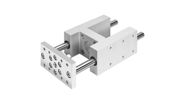 Festo Pneumatic Guided Cylinder - 1725851, 100mm Bore, 200mm Stroke, EAGF Series | EAGF-V2-KF-100-200