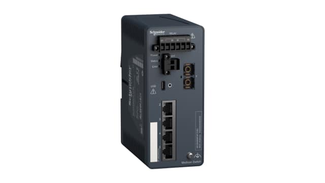 Schneider Electric MCSESM053F1CS0, Managed Switch 5 Port Network Switch | MCSESM053F1CS0