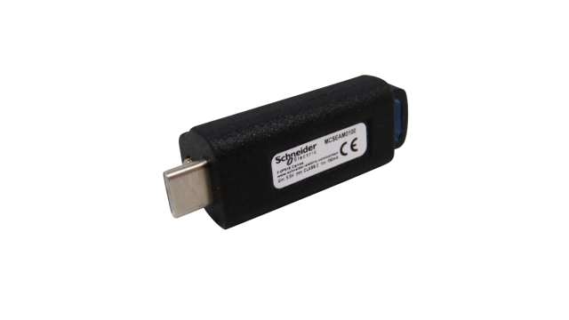 Schneider Electric Straight- 1 Port Type USB Type C IP20 USB Connector | MCSEAM0100