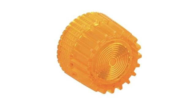 Schneider Electric Amber, Clear Push Button Cap for Use with Push Button | 9001A7