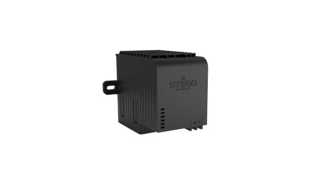STEGO Enclosure Heater, 100 → 120V, 600W Output, 80°C, 96mm x 66mm x 120mm | 03230.9-00