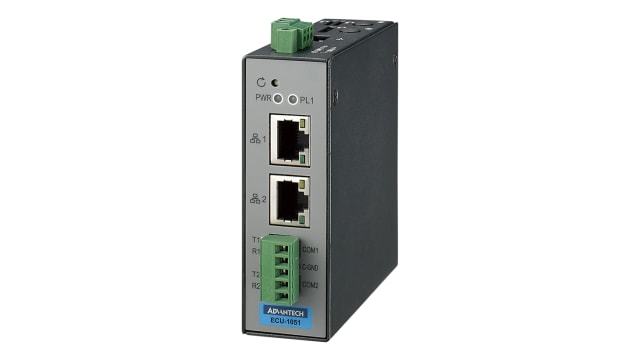 Advantech Ethernet RJ45 Female to RS232 Male Adapter, ECU 1051 | ECU-1051