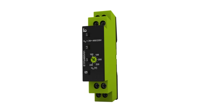 Voltage Monitoring Relay, 1, 3 Phase, SPDT, 400V ac, DIN Rail | E1YU400V01