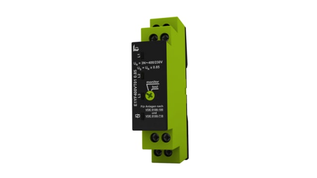 Voltage Monitoring Relay, 1, 3 Phase, SPDT, 400V ac, DIN Rail | E1YF400VT01 0.85