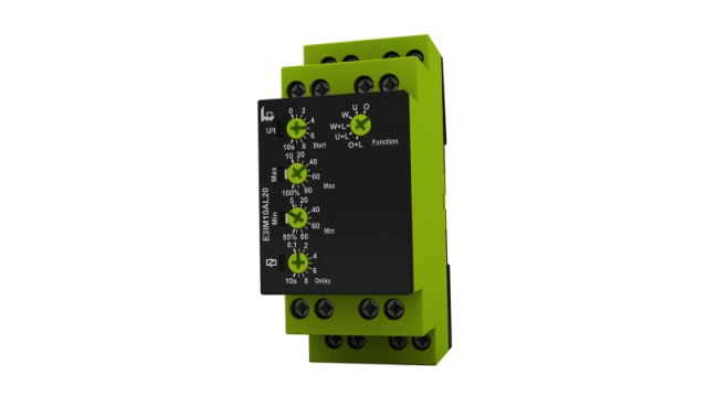 Current Monitoring Relay, 1 Phase, DPDT, 230V ac, DIN Rail | E3IM10AL20 230V AC