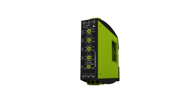Voltage Monitoring Relay, 3 Phase, SPDT, 12 → 400V ac, DIN Rail | G2PM400VSY10