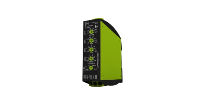 Voltage Monitoring Relay, 3 Phase, DPDT, 280 → 690V ac, DIN Rail | G2PM690VSY20