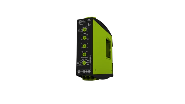Gamma Series DIN Rail Mount Timer Relay, 12 → 400V ac, 2-Contact, 30days, 16-Function, DPDT | G2ZMF11