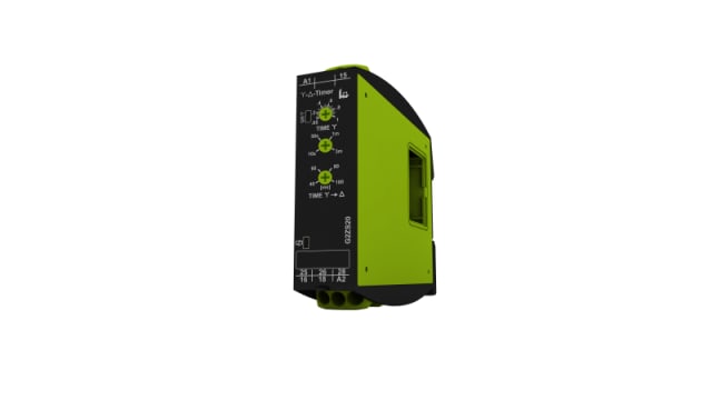 Gamma Series DIN Rail Mount Timer Relay, 12 → 400V ac, 2-Contact, 3min, 1-Function, DPDT | G2ZS20