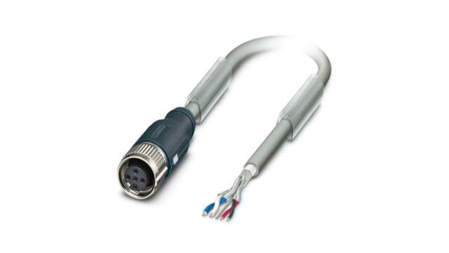 Phoenix Contact SAC Series Bus Cable, 5 Cores, 0.25 mm², 24, 2.5m, Shielded Shield, Data Transfer Cable Cable | 1421967