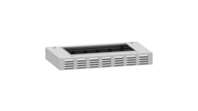 Schneider Electric NSY Series Black RAL 7035 M6 Enclosure Accessory, 95 mm H, 420 mm D, 1.25 m W, For Use With Thalassa | NSYPCVR124HD
