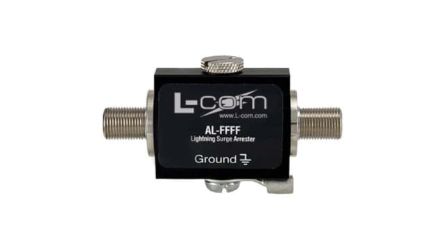 L-Com, AL Surge Suppressor Unit 90V Maximum Voltage Rating 5 kA Maximum Surge Current | AL-FFFF-9