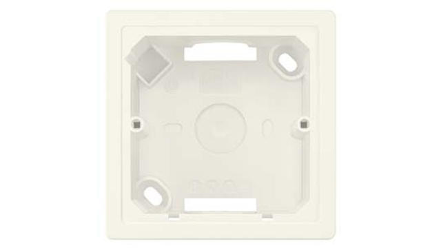 Siemens DELTA White Gloss Thermoplastic Back Box, IP20, Surface Mount 42.5 mm | 5TG2861