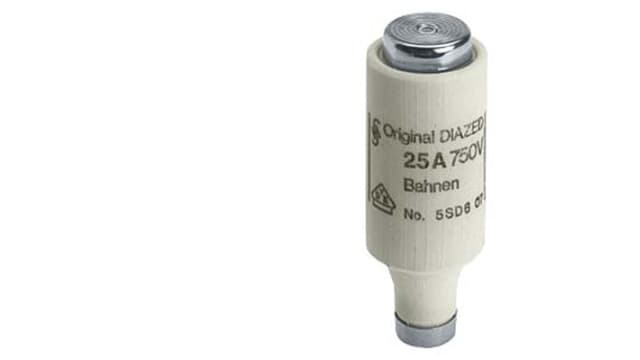 Siemens 20 A D3 Bottle Fuse, 750 V | 5SD606