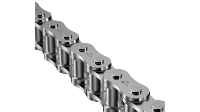 Renold 12B-2 2 Roller Chain, 5 m, SD, BS | SD12B2SSX5M