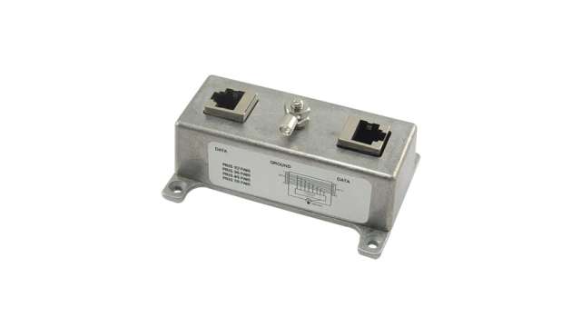 L-Com, HGL Surge Suppressor Unit 65V Maximum Voltage Rating Surge Protection | HGLN-CAT6J
