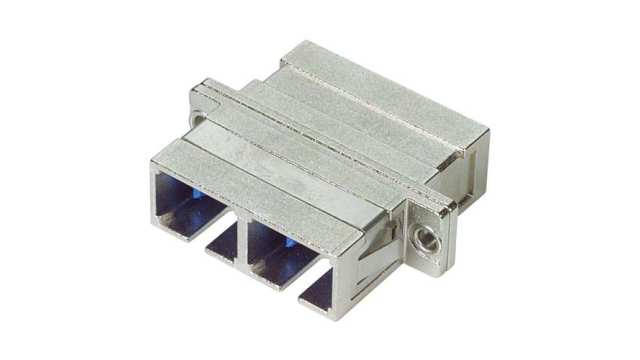 L-Com, FOA, Adapter Multimode Duplex Fibre Optic Connector, Multimode | FOA-005M