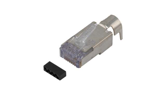 L-Com TSP Series Ethernet Connector Male, Surface Mount Straight 1 Port 1 Way | TSPC6AS52
