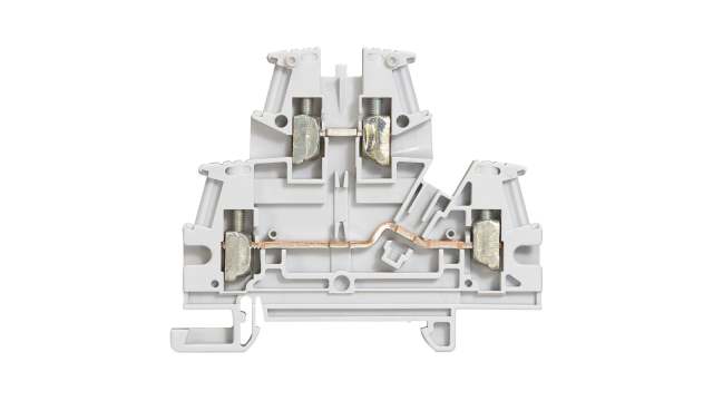 Legrand 037168 0371 Series DIN Rail Terminal Block White, 4 mm², 2-Level, Screw | 037168