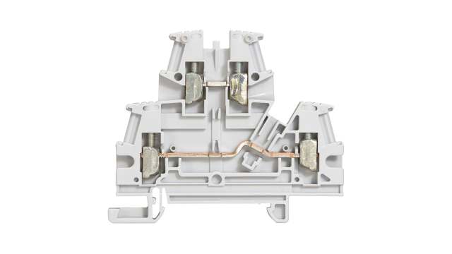 Legrand 037167 0371 Series DIN Rail Terminal Block White, 4 mm², 2-Level, Screw | 037167