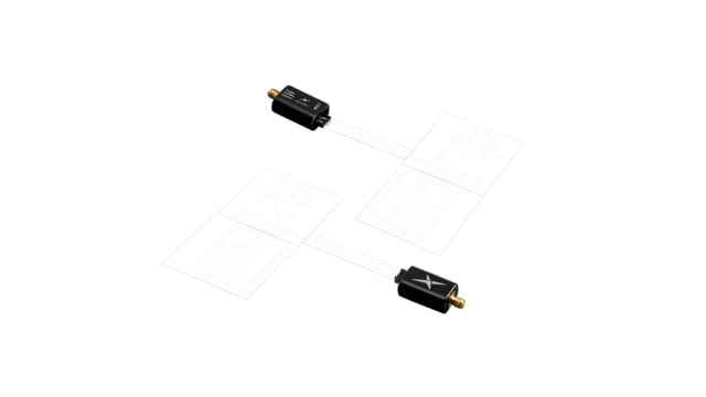 Taoglas TFX62.C Plate Multi-Band Antenna with SMA Connector, 4G, 5G | TFX62.C
