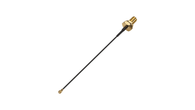 Taoglas IPEX MHF, SMA Series, 100 mm, 1.37 Coax Coaxial, Unterminated | CAB.01083