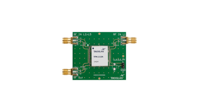 Taoglas Evaluation Board GNSS Module Covering GNSS Evaluation Board for TFM.112A 125GHz TFMD.112A | TFMD.112A