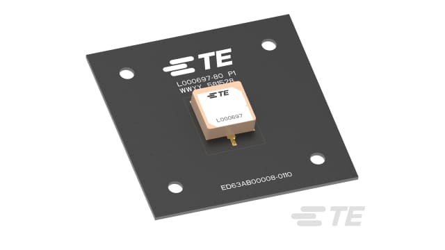 TE Connectivity L000697-80 Patch Omni-Directional GPS Antenna with SMA Connector, Bluetooth (BLE), WiFi | L000697-80