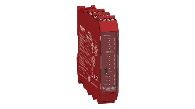 Schneider Electric Preventa Preventa Series Safety Controller, 8 Safety Inputs, 2 Safety Outputs, 24 V dc | XPSMCMCP0802
