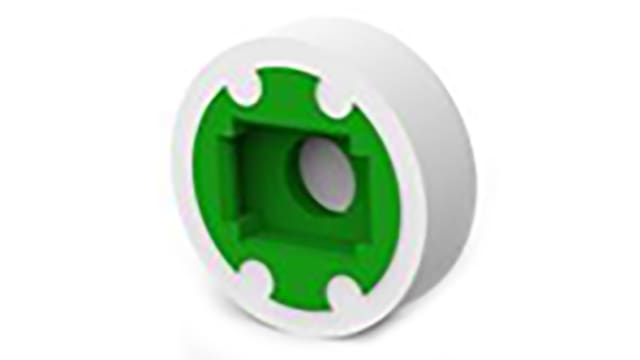 TE Connectivity Green Tactile Switch Cap for Illuminated Tactile Switch | 2311402-1