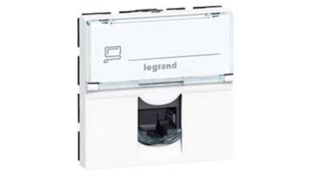 Legrand White Telephone Socket | 0 765 76