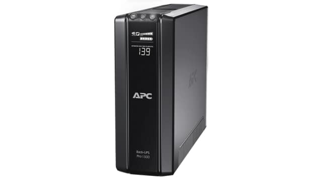 APC 230V Input Stand Alone Uninterruptible Power Supply, 1500VA (865W), PQUA-8ASKY4 | BR1500G-FR
