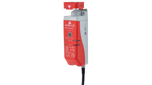 Allen Bradley Guardmaster 440G-LZ Series Solenoid Interlock Switch, Power to Unlock, 24V dc, Actuator Included | 440G-LZS21STRA